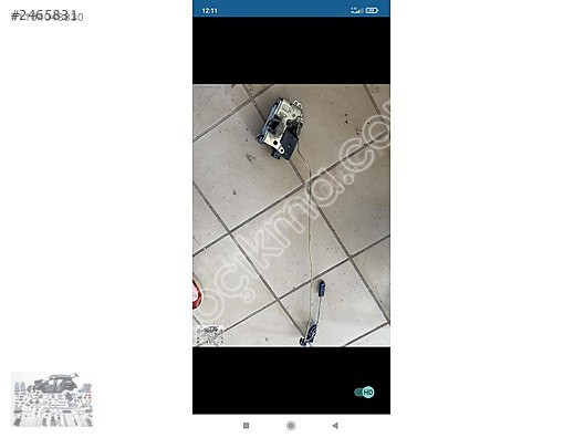 Renault Kangoo ön kapı kilidi