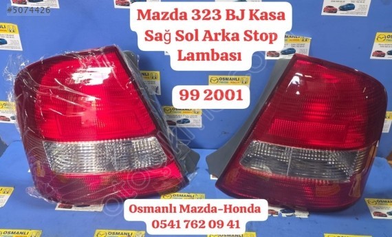 Mazda 323 BJ Kasa Sağ Sol Arka Stop Lambası