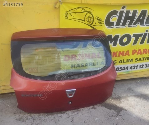 DACİA SANDERO BAGAJ KAPAĞI
