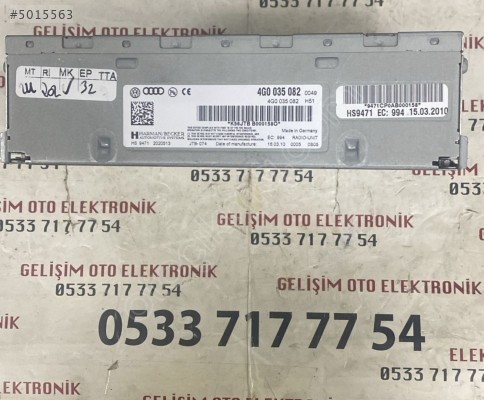 4G0035082 AUDI A7 MULTIMEDİA