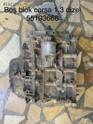 Opel Corsa 1.3 Dizel Boş Blok