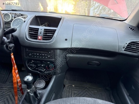 PEUGEOT 206 TORPİDO KOMPLE 2012