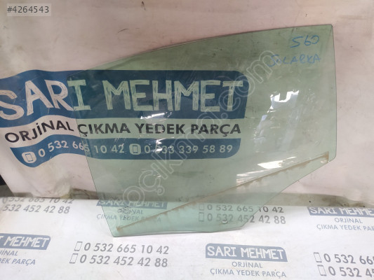 ÇIKMA VOLVO S60 SOL ARKA KAPI CAMI 43R-001105