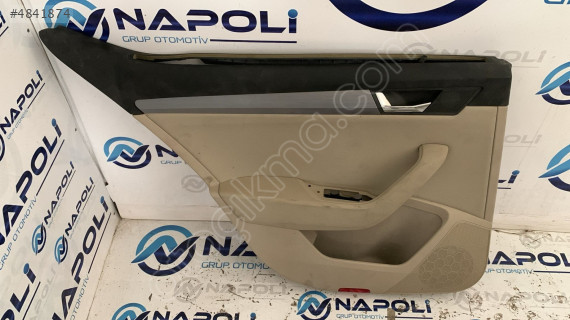3V5867023E SKODA SUPERB SOL ARKA KAPI KARTONU 2015/2019