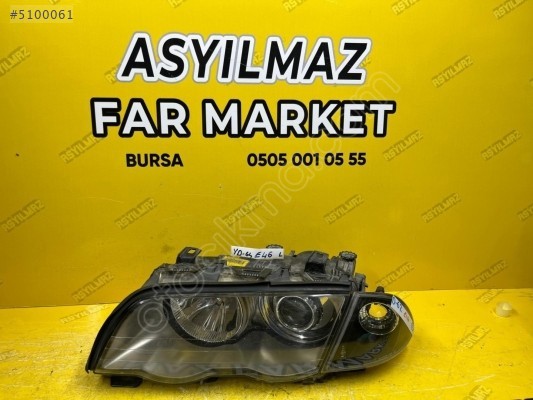 BMW E46 SOL FAR - ORJİNAL MERCEKLİ