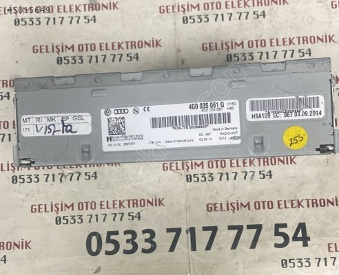 4G0035061Q AUDI Q5 MULTIMEDİA
