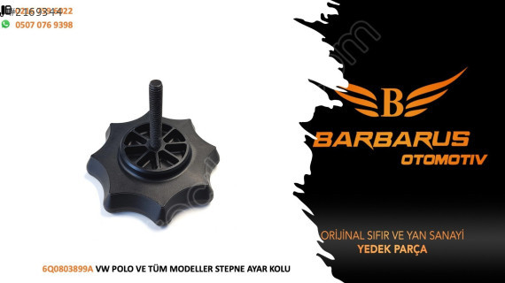 6Q0803899A VW POLO VE TÜM MODELLER STEPNE AYAR KOLU 