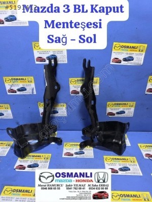 Mazda 3 BL Kaput Menteşesi