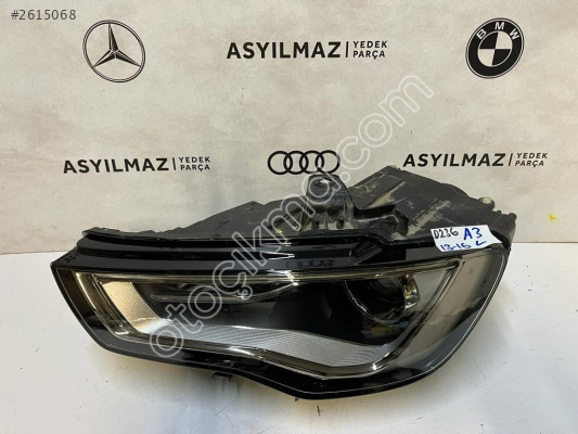 AUDİ A3 SOL FAR ORJİNAL OEM:8V0941043