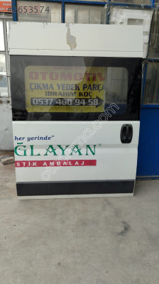 fiat ducato çıkma sağ sürgülü orta kapı