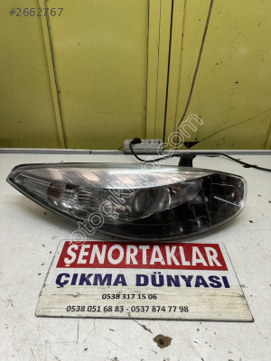RENAULT FLUENCE MERCEKLİ ORJİNAL SAĞ FAR