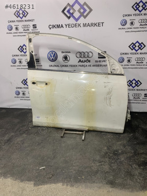 Volkswagen Golf 6 Sağ Ön Kapı Beyaz