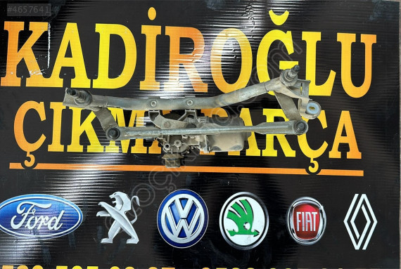 Renault Clio 4 silecek kolu ve motoru