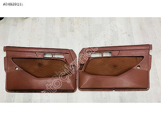 MERCEDES W126 ORJİNAL TABA RENK KAPI DÖŞEME TAKIMI KUSURSUZ