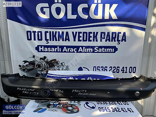 TOYOTA PROACE CİTY PANELVAN ARKA TAMPON
