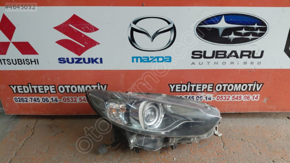 mazda 6 sağ ön far 2013-2016