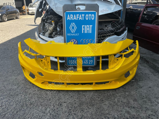 FİAT EGEA ÖN TAMPON SARI BOYALI HAZIR