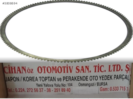 KİA VOLANT DİŞLİ BESTA 105 DİŞ