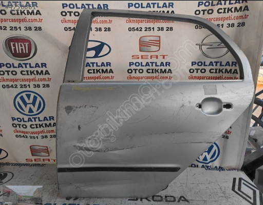 Skoda Octavia arka sol kapı 2000-2005