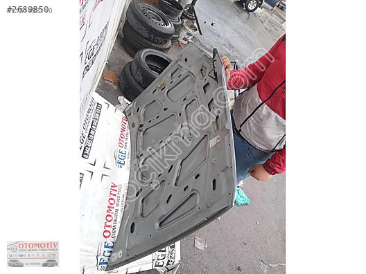 RENAULT MEGAN 1 GRİ MOTOR KAPUTU ORJİNAL BOYASIZ