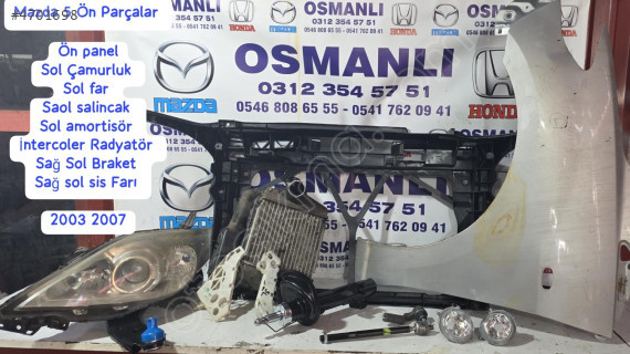Mazda 5 Ön Parçalar