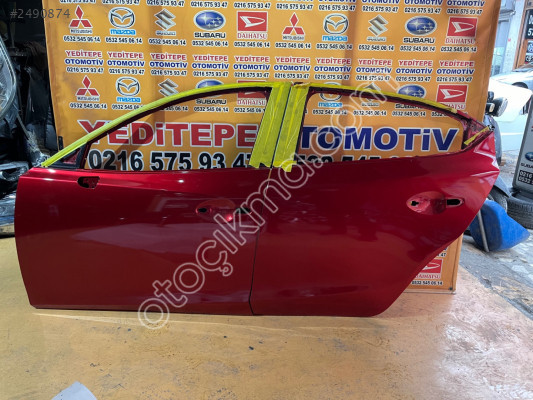 mazda 3 sol ön arka kapı HATASIZ boyalı