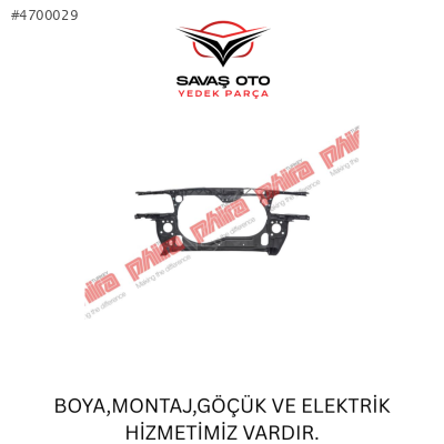 PANEL ÖN AUDI A4 2001 2002 2003 2004 2005