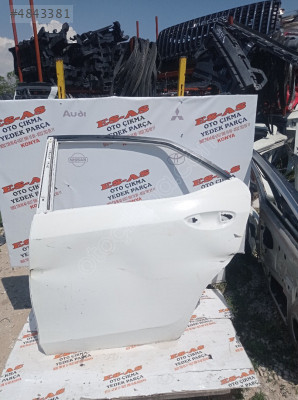 TOYOTA COROLLA SOL ARKA KAPI ÇIKMA BOŞ ORJİNAL 2013-2016