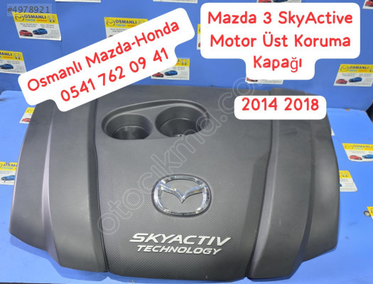 Mazda 3 SkyActive  Motor Üst Koruma Kapağı   2014 2018