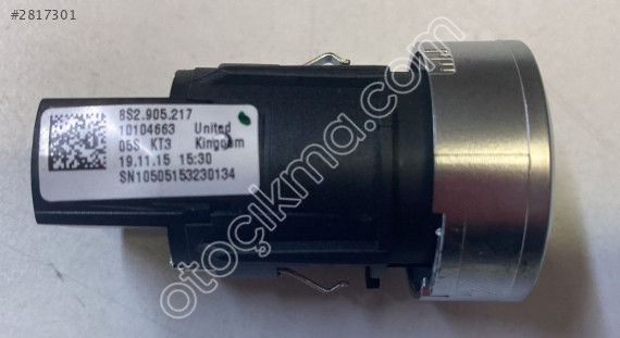 8S2905217 AUDI TT START STOP DUGMESI