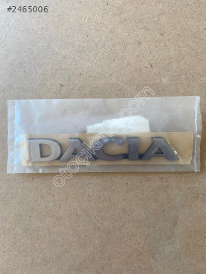 DACİA LOGAN SOL ARKA MONOGRAM DACIA YAZISI MCV