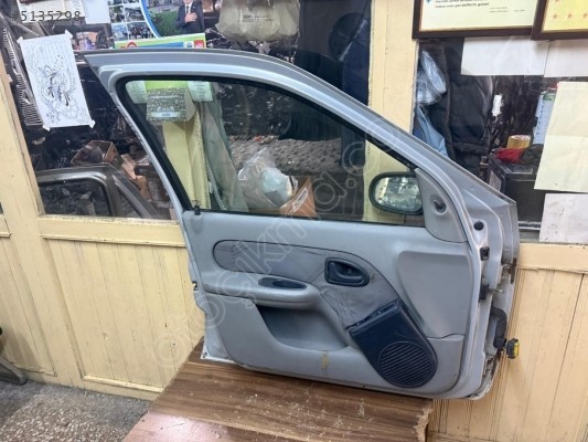 RENAULT CLİO SYMBOL SOL ÖN KAPI CAMI 00-08 MODEL