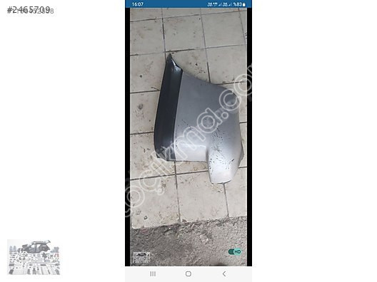 Fiat doblo arka tampon sağ kulak
