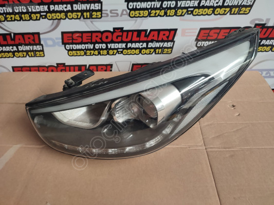 HYUNDAİ İX35 SOL FAR LEDLİ MERCEKLİ
