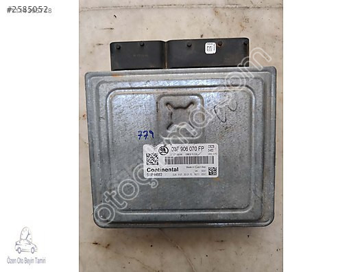 Skoda Rapid Motor Beyni 03F906070FP - 5WP44883