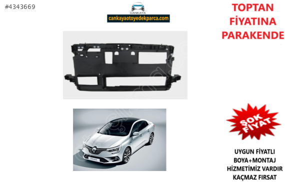 RENAULT MEGANE 4 2015 ÖN PANEL SIFIR 620121048R