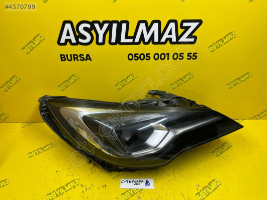 OPEL ASTRA K SAĞ FAR - ORJİNAL (LED)