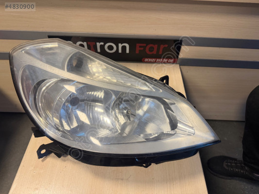 Renault Clio 3 Sağ Far Orjinal