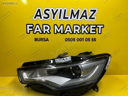 AUDİ A6 SOL FAR - ORJİNAL