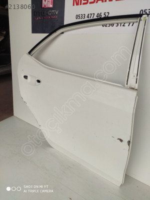 TOYOTA COROLLA 14-18 SAĞ ARKA KAPI ve TÜM PARÇALAR...MİL OTO