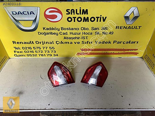 RENAULT FLUENCE ÇIKMA ORJİNAL SAĞ SOL İÇ STOP