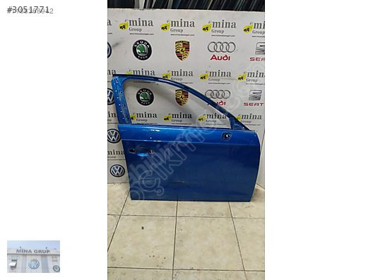 2014-2018 Audi A3 hatchback sağ mavi ön kapı