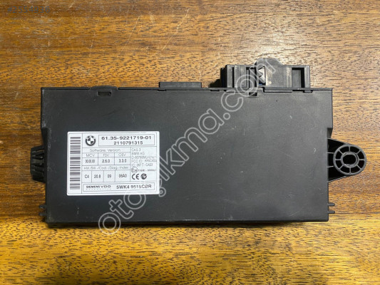 Bmw E90 E92 E93 E60 E70 E71 Cas 3 Beyni 61.35-9221719-01