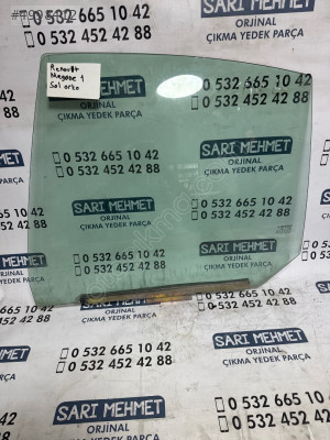 ÇIKMA RENAULT MEGANE 1 SOL ARKA KAPI CAMI