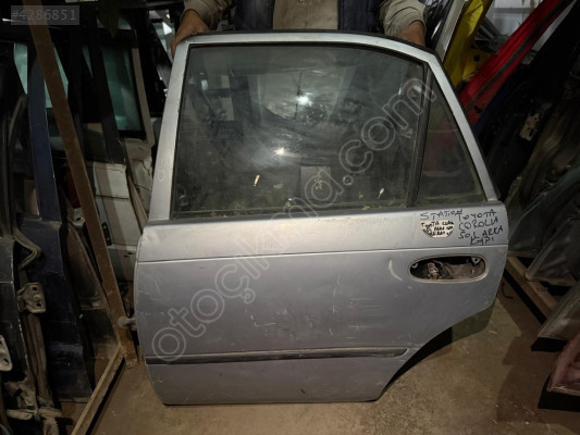 TOYOTA COROLLA SOL ARKA KAPI CAMI 93-98 MODEL STATİONWAGON