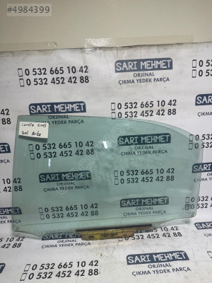 ÇIKMA TOYOTA COROLLA 2005 SOL ARKA KAPI CAMI