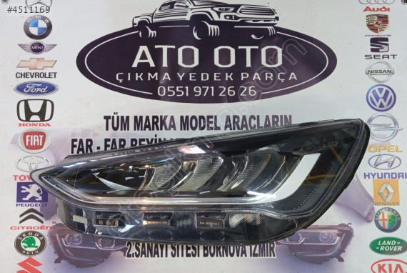 FORD FOCUS MK4 ORJİNAL ÇIKMA SOL FAR