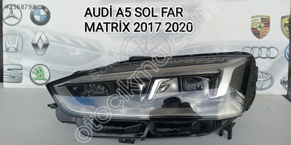 AUDİ A5 SOL FAR MATRİX 2017-2020 ORJİNAL ÇIKMA PARÇA