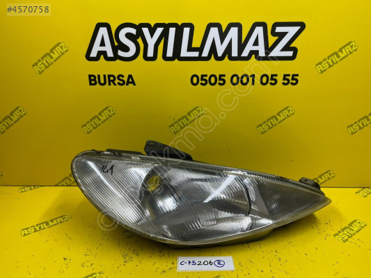 PEUGEOT 206 SAĞ FAR (ORJİNAL)