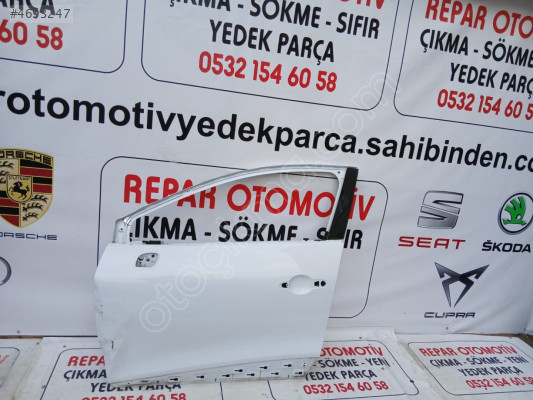 Renault clio 4 sol ön kapı beyaz orijinal çıkma